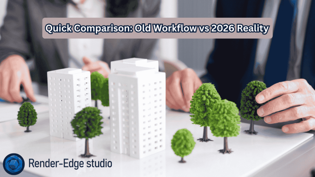 Quick Comparison: Old Workflow vs 2026 Reality