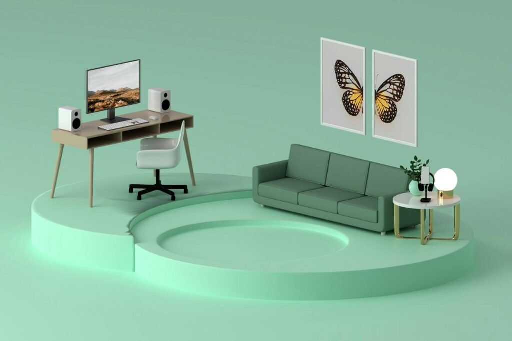 3D Furniture Animation