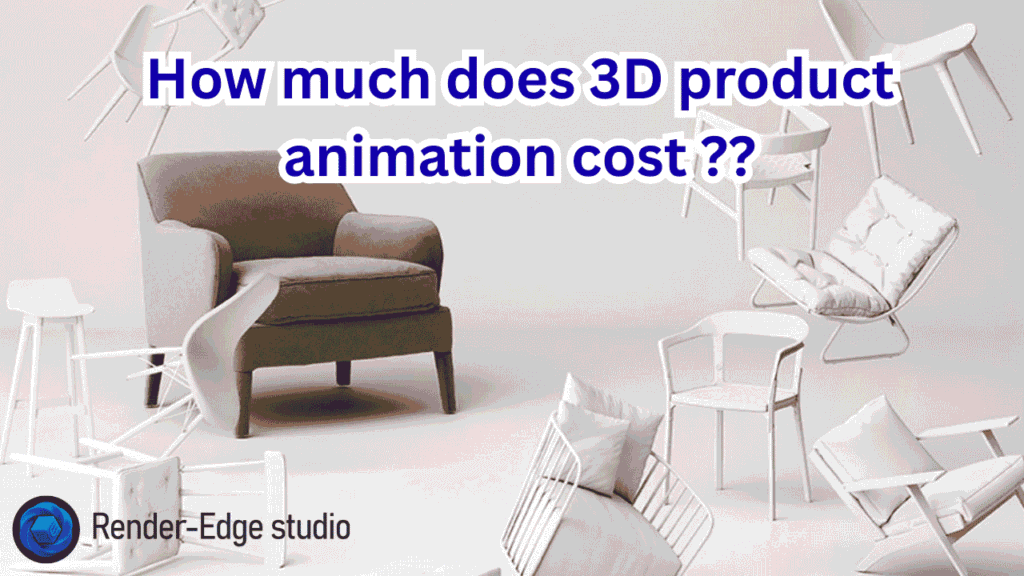 3d product animation cost