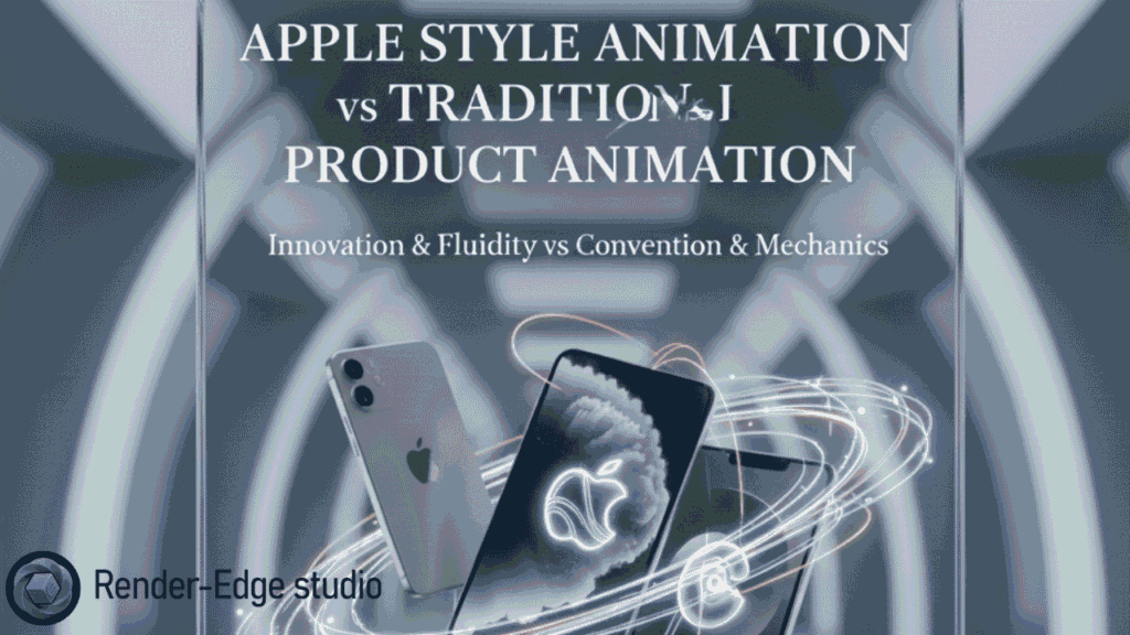 Apple Style Animation vs Traditional Product Animation