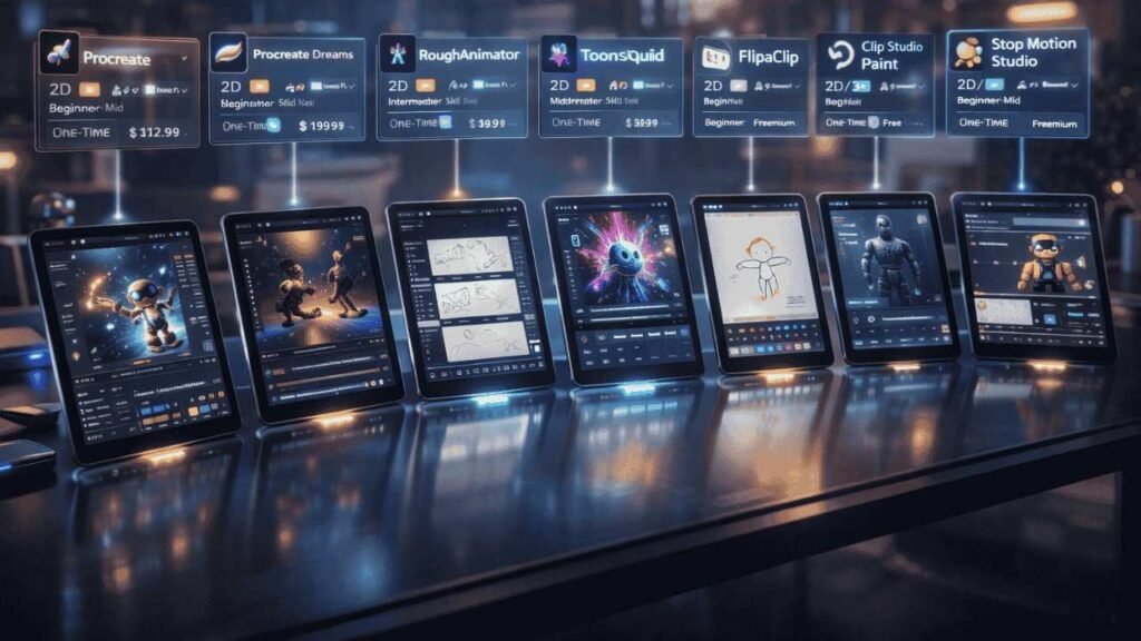 Best iPad Animation Apps Compared