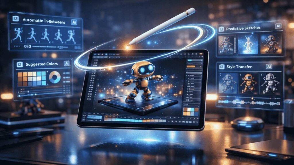 AI in iPad Animation