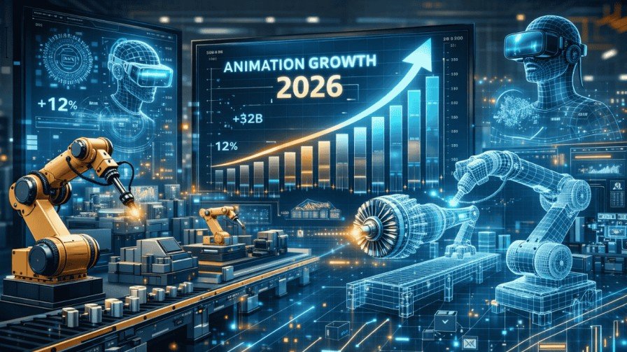 Why Is Industrial 3D Animation Booming in 2026?

