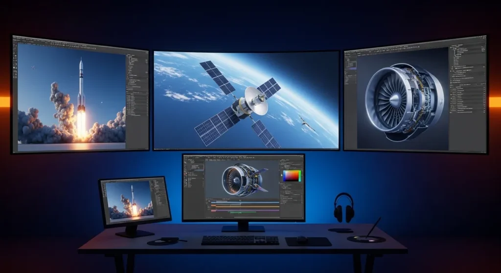 What are Aerospace Animation Services?