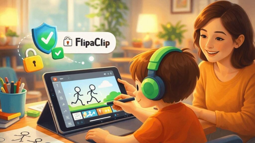 Is FlipaClip Safe and Okay for Kids?
