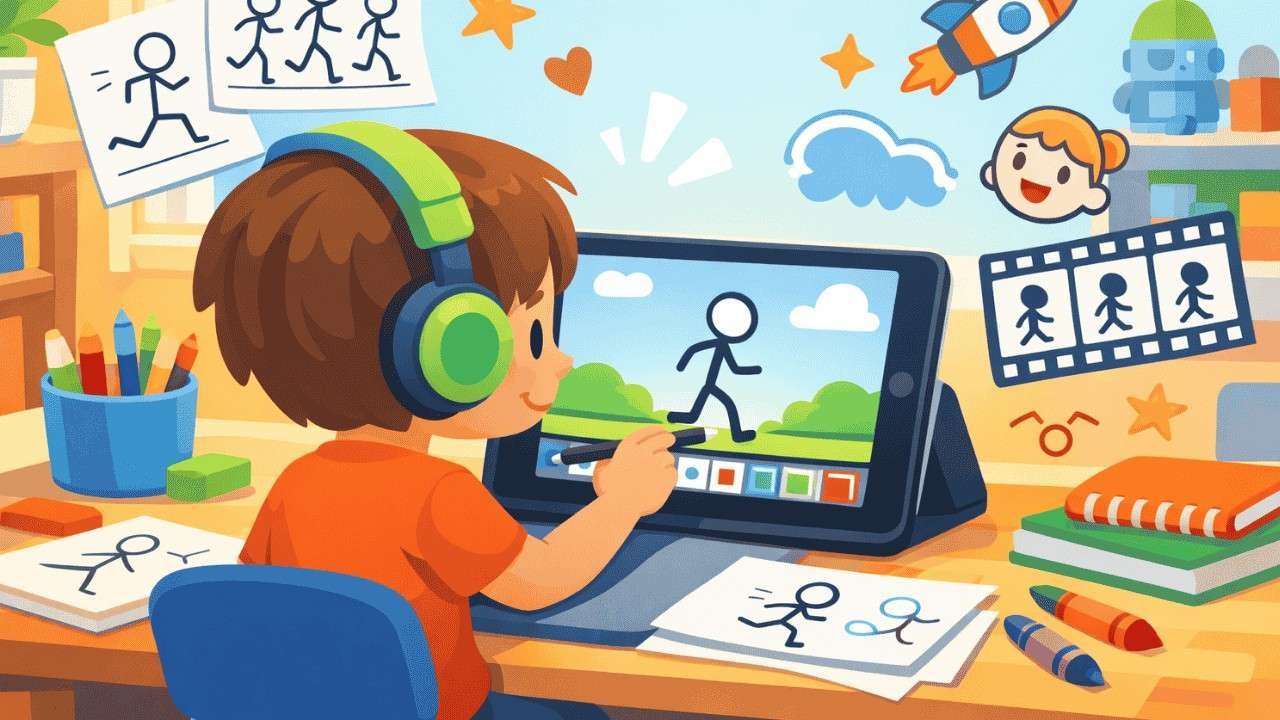 ipad animation app for kids