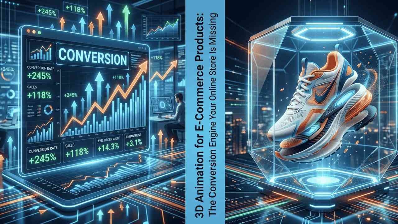 3d animation for e-commerce products