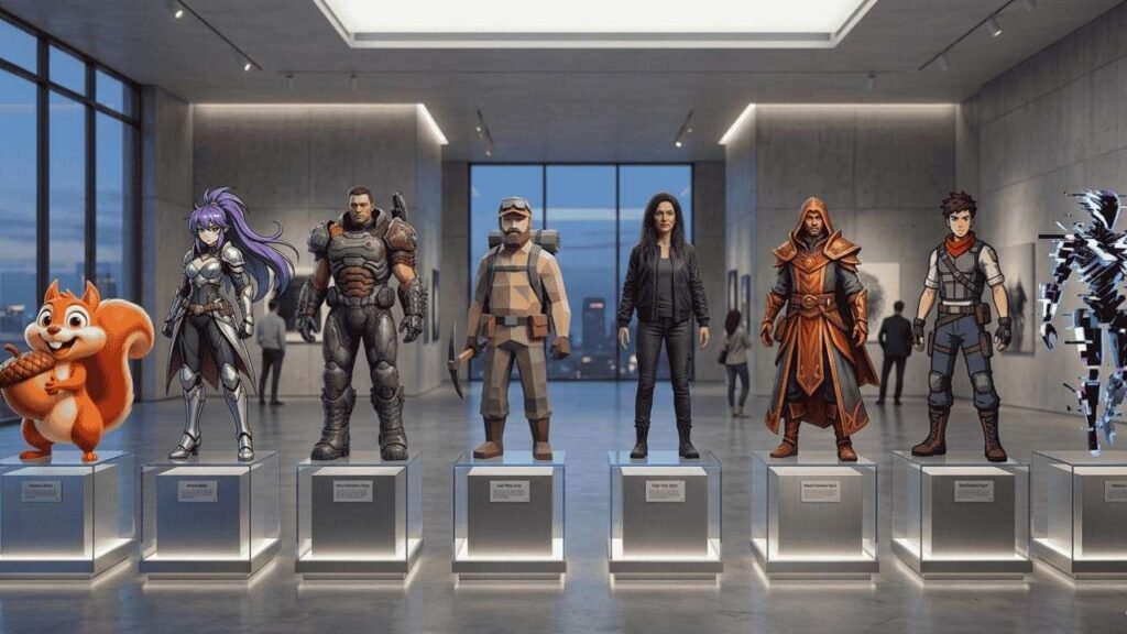 Types of 3D Character Art Styles