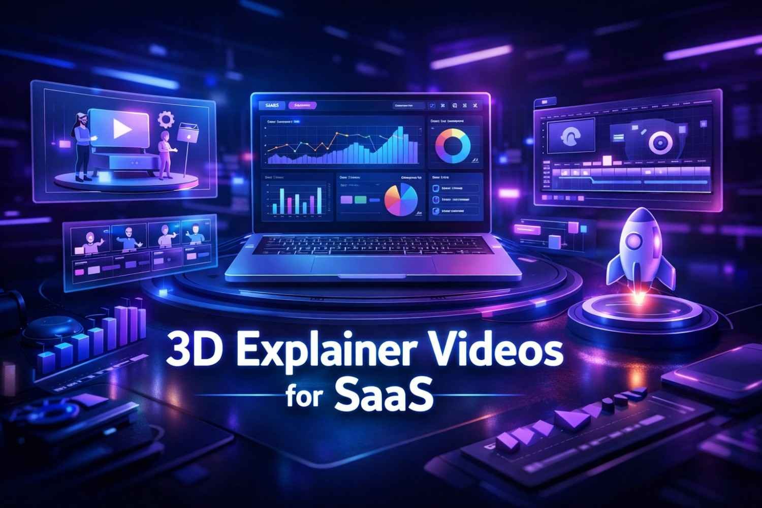 3D Explainer Videos for SaaS